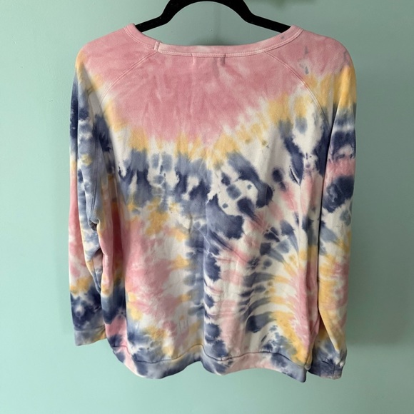 Modern Canvas Womens Tie-Dye Crewneck Sweatshirt Size XXL - Picture 5 of 7